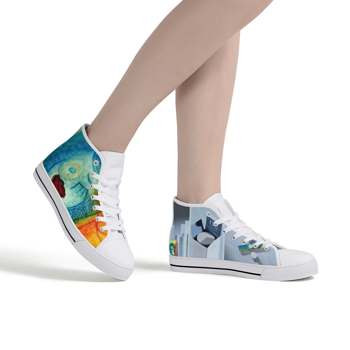 Let Me Design Your Company Canvas Sneakers